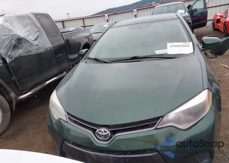 2015 Toyota Corolla Le from USA, damaged, VIN 2T1BURHE4FC388527